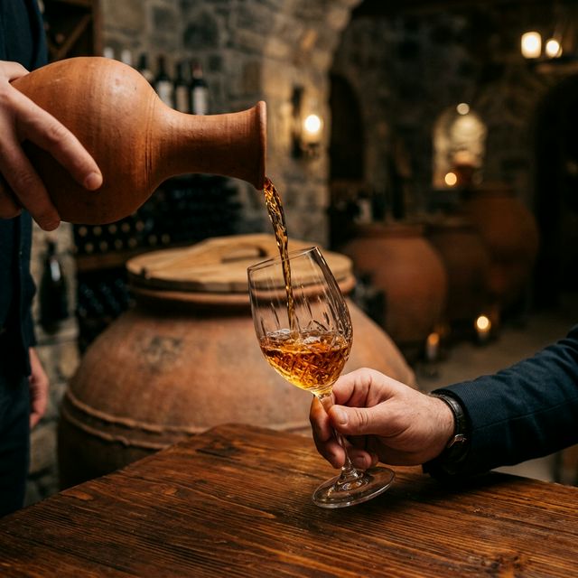 Georgian vineyard